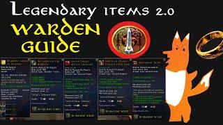 Lotro: Legendary Items 2.0 Red Warden GUIDE