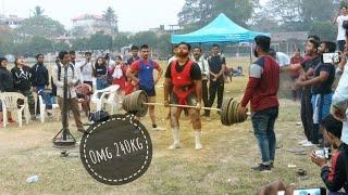 Omg! 240kg powerlifting competition || Darrang College week 2020 || darrang college