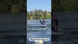 Watch how high he gets #prorider #standup ￼#jetski #proriders