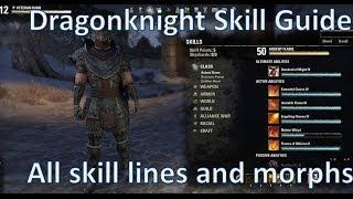 Best DK Skill Guide - Elder Scrolls Online [Dragonknights Don't Die Part II Skills]