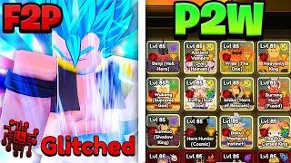 Free To Play VS Pay To Win In Anime Last Stand Roblox