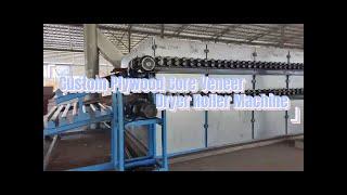 Full Automatic Custom Plywood Core Veneer Dryer Roller Machine