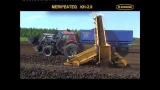 Sod peat harvestin MeriPeat loader KH-2.0