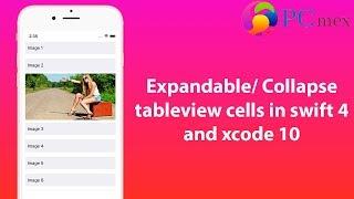 Expandable/ Collapse  tableview cells in swift 4 and Xcode 10