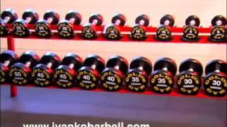 Ivanko   Urethane Dumbbells