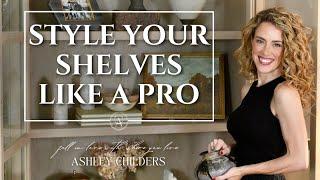 5 EASY Interior Designer Tips for Decorating Shelves Like a Pro