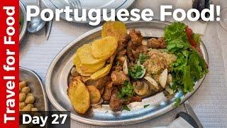 Portuguese Food Tour - FULL DAY of Eating in Lisbon, Portugal!