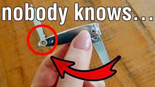 This nail cutting trick Changes Everything!  (genius life hack)