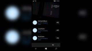 Universal Skype in Windows 10 Mobile | Универсальное приложение Skype на WP 10