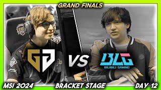 THE GRAND FINALS (MSI 2024 CoStreams | Bracket Stage | Day 12: GEN vs BLG)