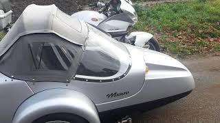 AHmotoren sidecar gespann zijspan moto guzzi was norge