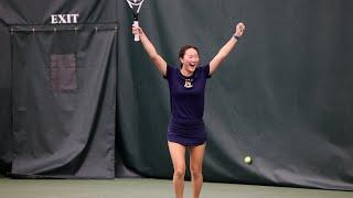 Highlights: Navy Women's Tennis vs. Army (2024 Star Match)