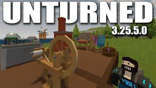 Новая система крафта, верстак, печи, хим. лаборатория | Unturned 3.25.5.0