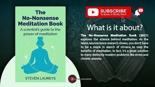 The No-Nonsense Meditation Book by Steven Laureys (Free Summary)