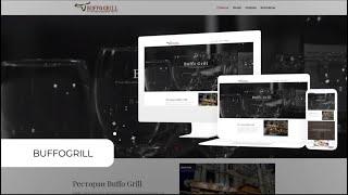 Buffogrill - Разработка, дизайн и продвижение сайта для ресторана BuffoGrill. by WebCorp-Studio