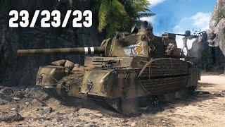 World of Tanks Type 5 Heavy - 18K Combined Damage | 23/23/23 Precision!