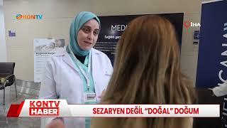 Sezaryen değil "Doğal" doğum