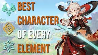 BEST Character of EVERY ELEMENT (Anemo, Geo Cryo) | Genshin Impact