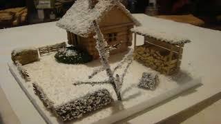 Рождественский домик своими руками  DIY Christmas house