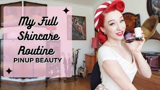 My OTT Pinup Skincare Routine With Miss Lady Lace!