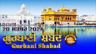 LIVE  ਗੁਰਬਾਣੀ ਕੀਰਤਨ ਸੁਣੋ ਜੀ Gurbani  Shabad  Kirtan | 20 Sep. 24 #2024 #kirtan #shabadgurbani #wmk