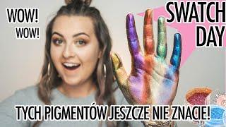 SWATCH DAY - PIGMENTY KLEPACH PRO - NIESAMOWITE KAMELEONY! | LAMAKEUPEBELLA