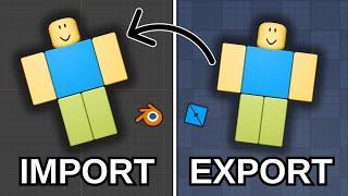 HOW TO IMPORT ROBLOX STUDIO MODELS TO BLENDER!