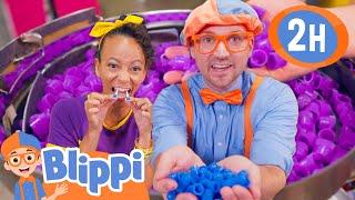 Blippi and Meekah Make Crayons! | BEST OF BLIPPI TOYS | Educational Videos for Kids