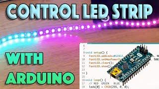 Use Addressable LED Strip with Arduino || Essential Engineering