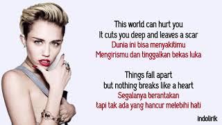 Nothing Breaks Like A Heart  - Mark Ronson & Miley Cyrus | Lirik Lagu Terjemahan