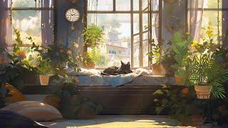 Lofi With My Cat || A Day With My Cat ️ Beats to relax/study  Lofi Hip Hop ~ Lofi Mix