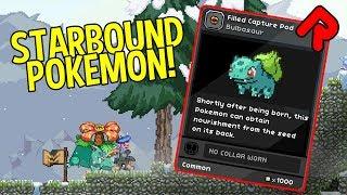 Pokebound mod adds Pokemon to Starbound! (first release) | Best Starbound mods