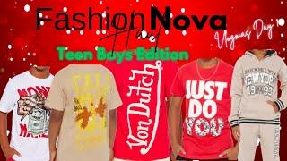 Vlogmas Day 1: Fashion Nova Haul for Teen Boys under $6