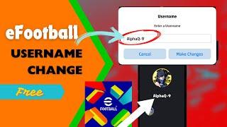 How to change username in eFootball (2024) | Change name in eFootball