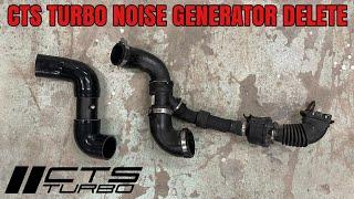 R56 CTS Turbo charge pipe “noise generator delete” - cold side