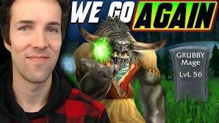 Grubby the mage is DEAD! Long live Grubby the TAUREN DRUID! - WoW Classic