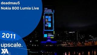 Deadmau5 Nokia 800 Lumia Live - Millbank Tower London 28.11.2011 [UPSCALE | 4K60FPS]