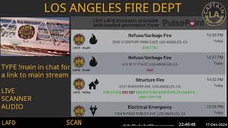 17-Dec-2024 // LAFD Los Angeles Fire Department SCANNER Radio ARCHIVE // FIRE & EMS // LA CAPTAIN