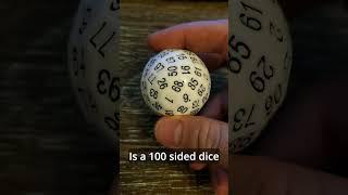 What does a 100 sided dice look like?