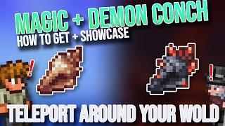 NEW TELEPORTATION ITEMS | Magic Conch and Demon Conch | How to get and use