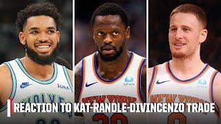  Bobby Marks reacts to Wolves-Knicks BLOCKBUSTER trade | NBA on ESPN