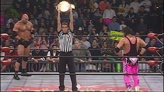 Goldberg V Hart Screw Job WCW World Heavyweight Championship 20th December 1999