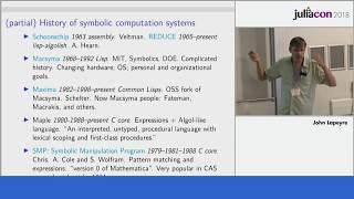 Symbolic Mathematics in Julia | John Lapyre | JuliaCon 2018