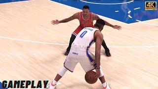 NBA2K25 | Prime Derrick Rose Vs Prime Russel Westbrook- PS5 4K Ultra HD Gameplay