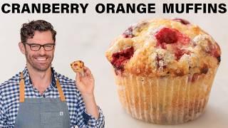 EASY Cranberry Orange Muffin Recipe