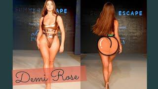 Demi Rose Mawby oh Polly fashion show at Miami swim week