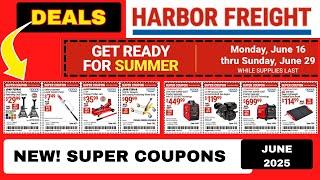 TOP Harbor Freight SUPER Coupons You Can't Miss This Week!