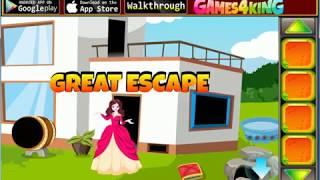 G4K Princess Rescue From Garden house Game Walkthrough