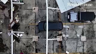 Hurricane Milton aftermath shows Sarasota and Tampa damage on the ground and via drone footage