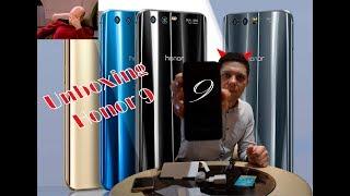 Распаковка Huawei Honor 9 (unboxing) 4/64 ГБ. Зачем нужен Iphone?